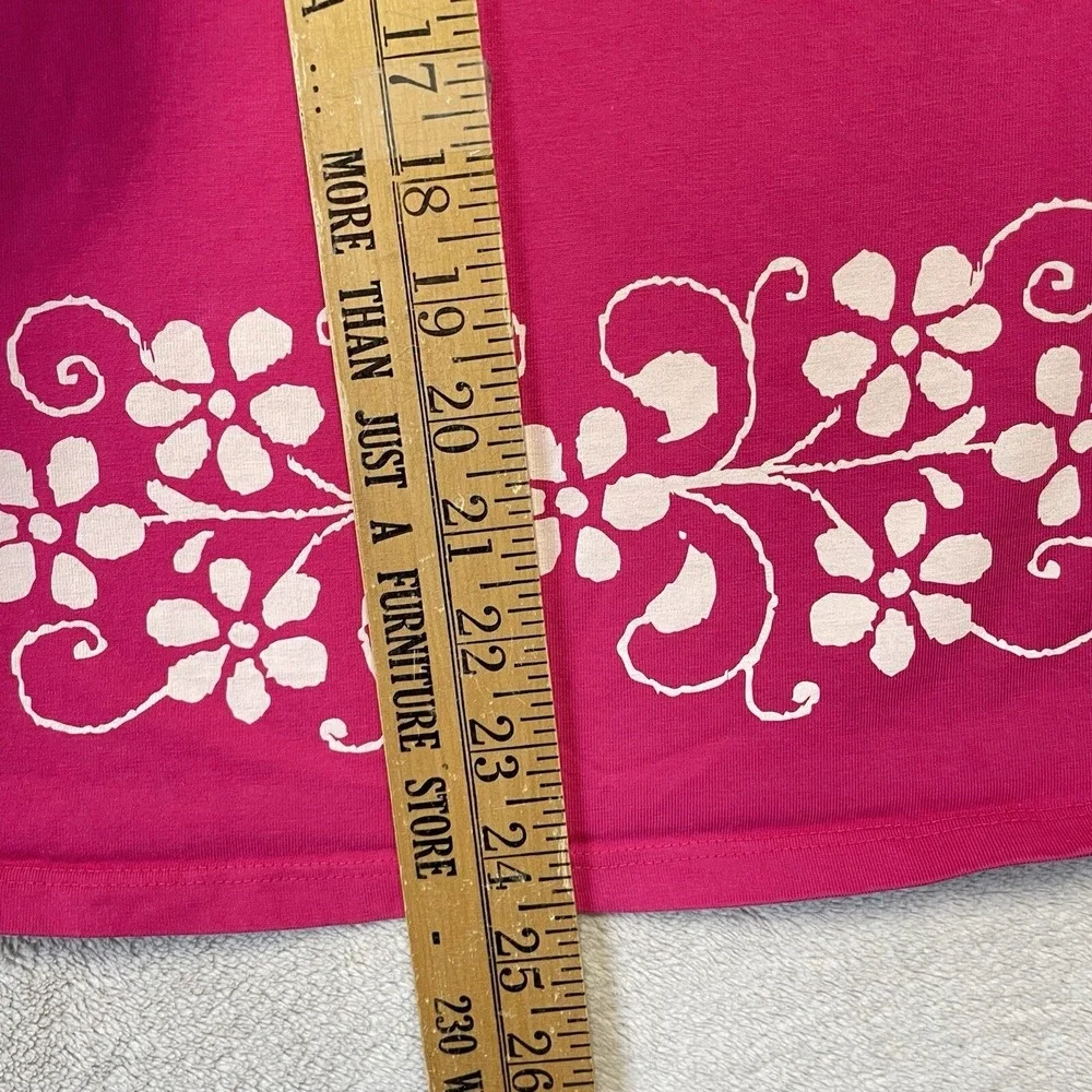 Hanna Andersson Kids Fuchsia Floral Halter Dress Size‎ 120